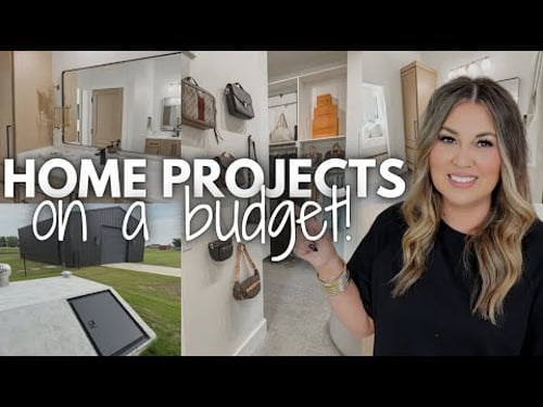 DIY HOME PROJECTS ON A BUDGET | EASY HOME PROJECTS ANYONE CAN DO | DAY OF HOME PROJECTS