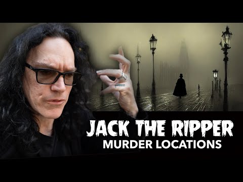 Jack The Ripper Murder Locations - Then and NOW 4K