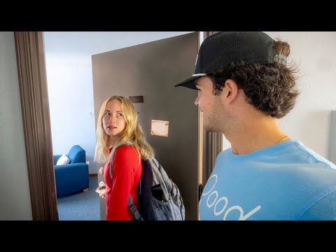 Surprising My Long Distance Girlfriend at College...