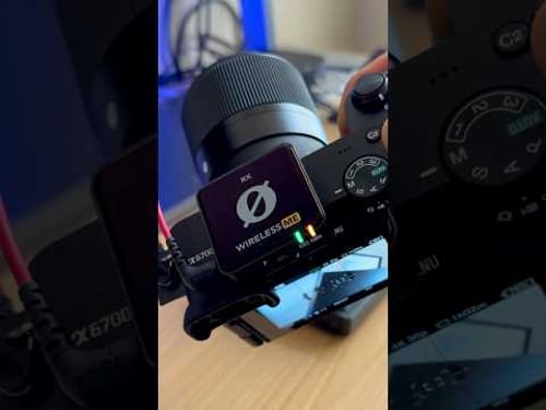 RODE WIRELESS ME MIC SETUP SONY A6700 | 2025 | #SONY #RODE