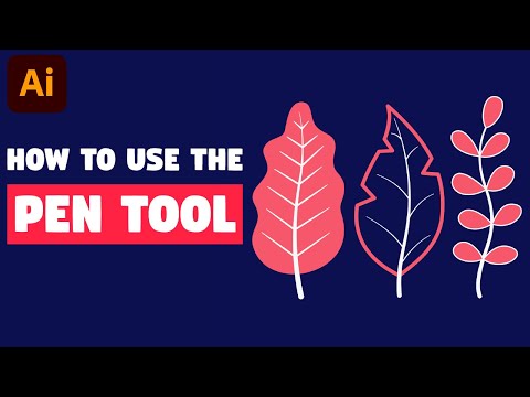 How to use the PEN TOOL | Illustrator Tutorial (Tips and Tricks)