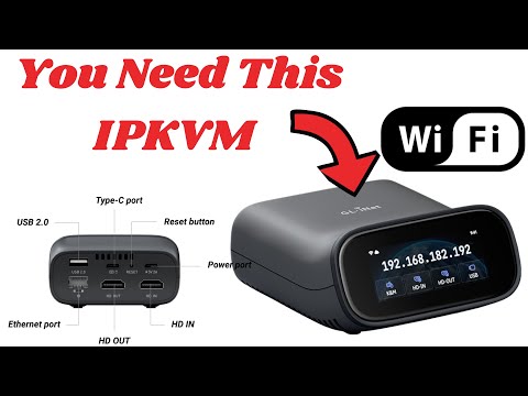 GL.iNet Comet Pro, The BEST KVM With Wi-Fi. @GLiNet