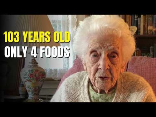 At 103, I Eat the Same 4 Foods Every Single Day — Doctors Can't Explain It