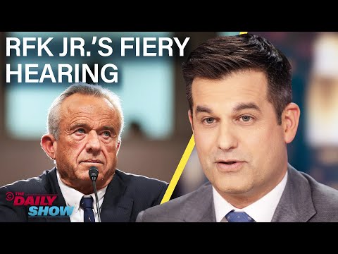 RFK Jr. Dodges Receipts & Ignores Weird Past at Health Sec. Confirmation Hearing | The Daily Show