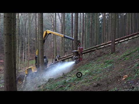 Unstoppable harvester in challenging terrain - Highlander