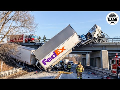 Dangerous Idiots Fastest Truck & Heavy Equipment Fails | Extreme Oversized Truck Transport #49