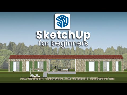 SketchUp For Beginners: Floor Plan to 3D Model