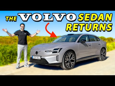 Volvo ES90 driving REVIEW - is that a crossover luxury sedan?