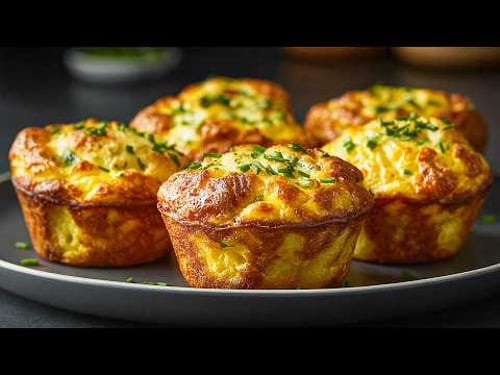 Gemüse-Muffins mit Käse – So einfach, lecker und perfekt zum Frühstück oder Mittag!