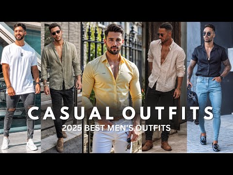 Latest Casual Outfit Ideas For Men | Men's Fashion Ideas 2025 | Summer Outfits For Men