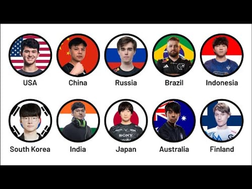 Greatest Esports Player for Each Country Explained in 13 Minutes (Part 1)