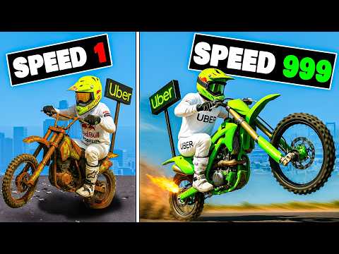 Upgrading from Slowest to Fastest Uber Bike in GTA 5