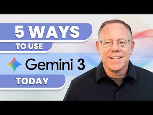 5 Ways to Use Gemini 3 Right Now (Free + Pro Features Explained)