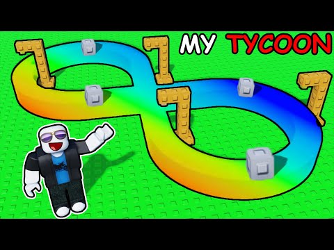 making an INFINITE Tycoon in Roblox...