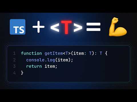 Master TypeScript Generics (in Just 23 Minutes)
