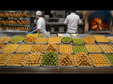 Best Pastries on Earth? Desserts & Bakery Compilation - Turkish Food