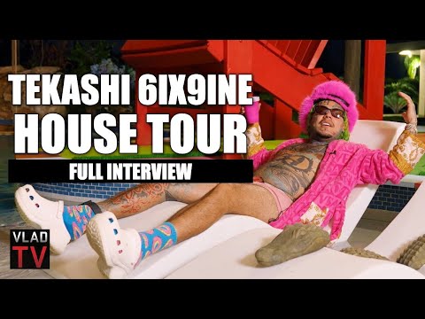 Tekashi 6ix9ine Gives a Tour of His Florida Mansion (Full Interview)