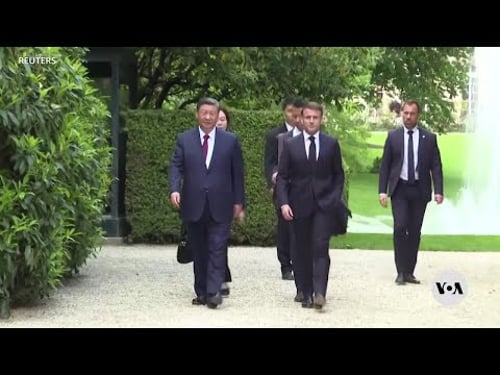 While visiting France, Xi offers few concessions over trade, Russia