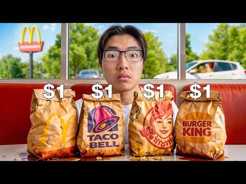 I Tried Every $1 Menu