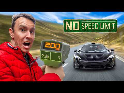 DRIVING MY MCLAREN P1 ON THE ROAD WITH NO SPEED LIMITS
