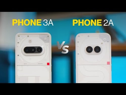 Nothing Phone 3a Unboxing & Comparison with Phone 2a