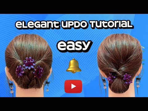 Transform Your Look with These 2 Elegant Updo Hairstyles | Step-by-Step Guide!