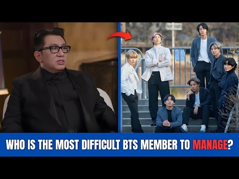 Bang Si-hyuk Ranks the Most Difficult BTS Members to Manage!