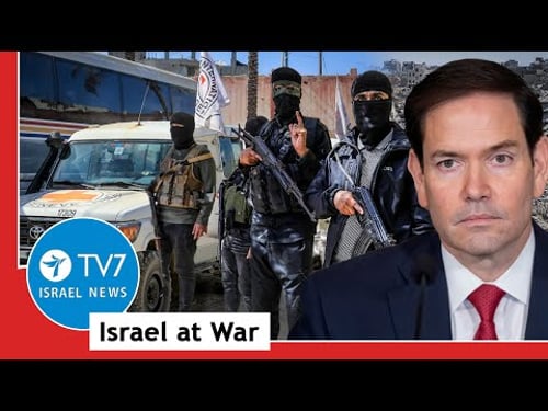 Israel rejects Türkiye’s involvement in Gaza; U.S. uncompromising vs Hamas TV7 Israel News 27 Oct.