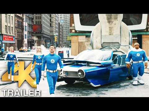 THE FANTASTIC FOUR FIRST STEPS Extended Trailer (4K ULTRA HD) 2025