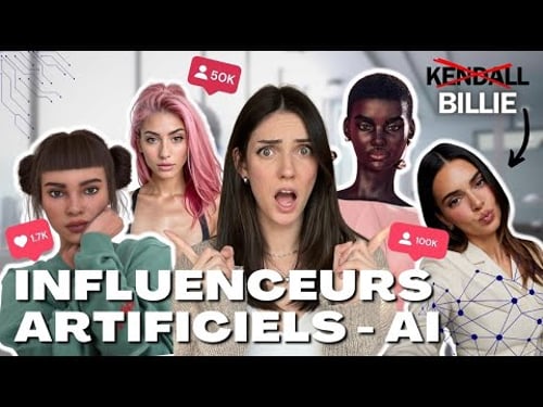 LES INFLUENCEURS AI (Intelligence artificielle) PRENNENT LE CONTRÔLE DES RÉSEAUX SOCIAUX