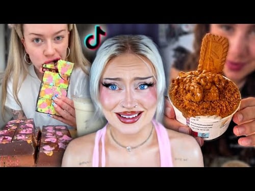 The most INSANE desserts I found on Tik Tok…