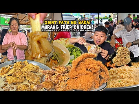 2,700Pcs na "MURANG FRIED CHICKEN SOLDOUT KADA ARAW!", at Ang "GIANT PATA ng BAKA" sa BULACAN!