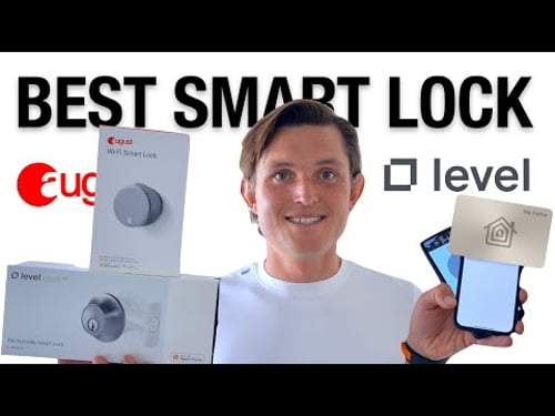 Best Smart Lock Battle - Level Lock+ with Apple Home Key vs August WiFi Smart Lock