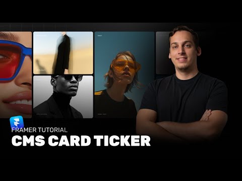 Dynamic CMS Ticker in Framer (Full Tutorial)