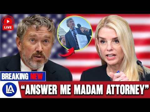 Massie STUNS Pam Bondi With $847K Question — 66 Seconds of Silence Says Everything