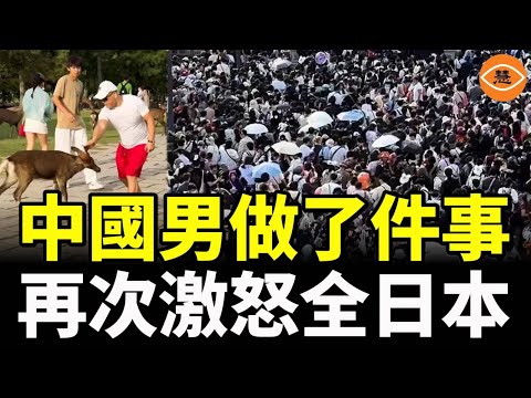 一邊喊打喊殺,一邊衝去日本旅遊。中國男做了件事,再次激怒全日本……