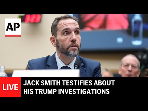 LIVE: Jack Smith testifies about his Trump investigations