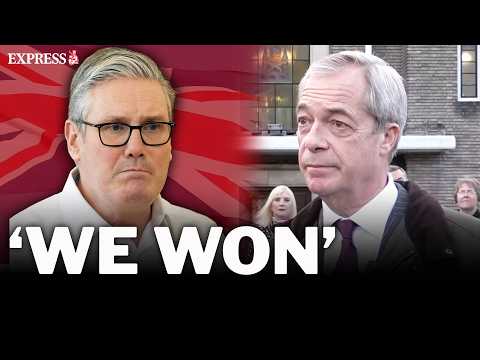 'VICTORY FOR DEMOCRACY!' - Farage HUMILIATES Starmer as Labour U-turns on delays to local elections