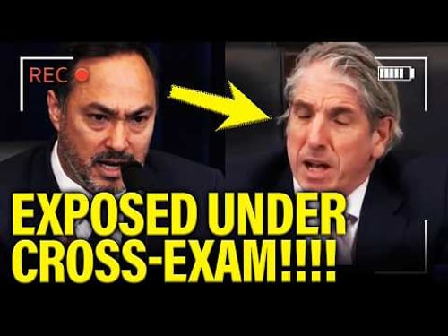 TOP Trump Official FALLS APART under CROSS EXAM on WAR!!