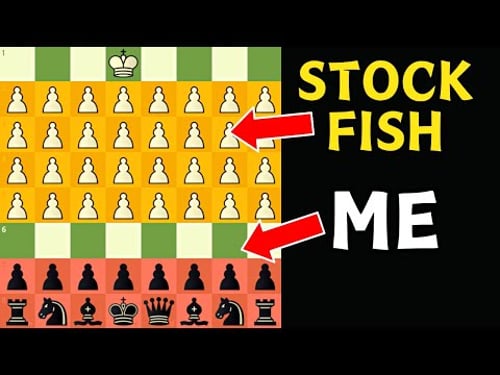 I Gave Stockfish Only Pawns 😮