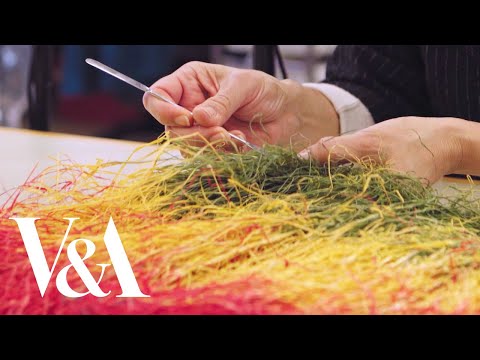 ASMR at the museum | Conserving an Adzido Pan African Dance Costume | V&A