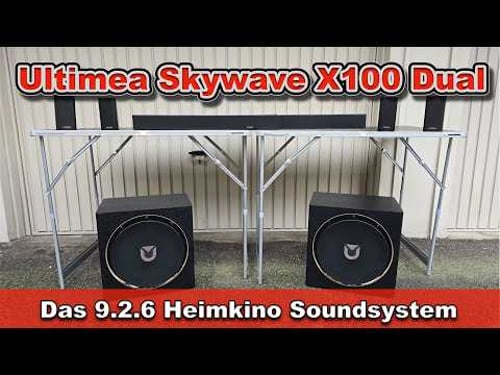 Ultimea Skywave X100 Dual Test – 9.2.6 Dolby Atmos / DTS:X Soundbar | Dual Subwoofer, 2000W und THX