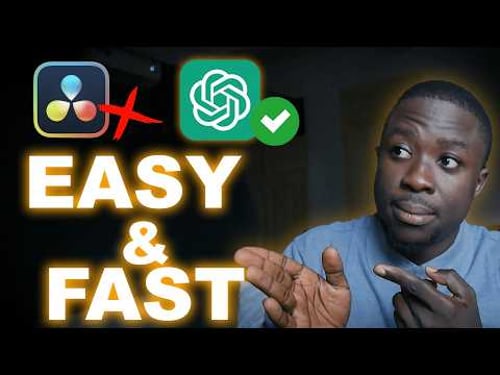 🚀 Supercharge Your Video Editing with ChatGPT in 2025!