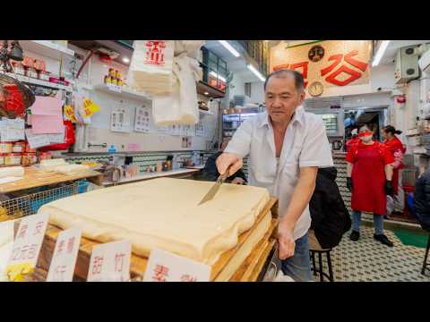 How to make Hong Kong Street Food - Soy Milk/Tofu Pudding/Stuffed Tofu 如何製作港式小食石磨豆漿 豆腐花 釀豆腐 - 公和荳品廠