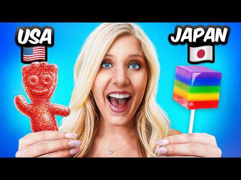 Eating Candy From Every Country!