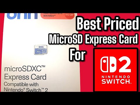 The BEST PRICED MicroSD Express Card For Nintendo Switch 2!