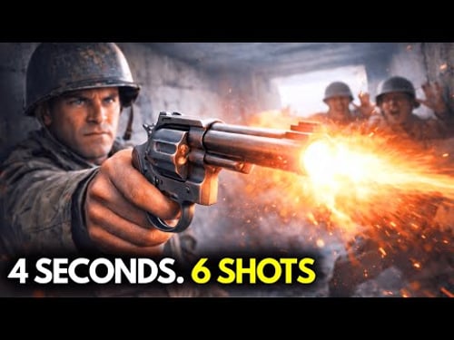 They Called His Revolver A “Toy” — Until He Cleared A Bunker With 6 Shots