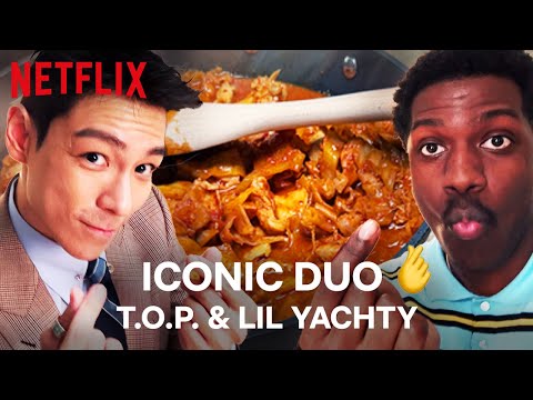 T.O.P. and Lil Yachty Mukbang and Chat K-Content | Netflix