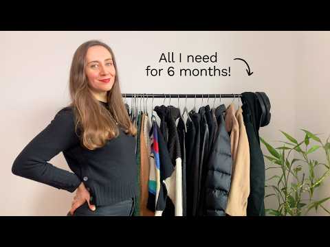 36 pieces of clothing for 6 months | Here's exactly what I wear