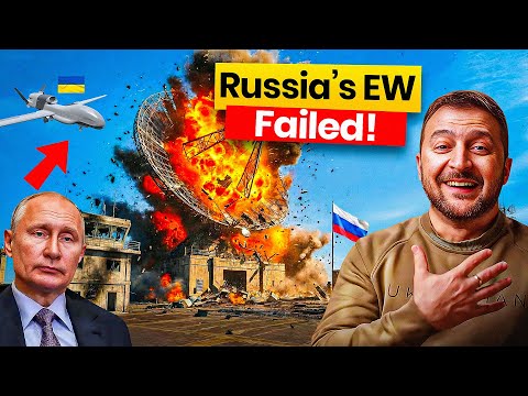 $500 Ukrainian Drone Beat Russia’s Entire Electronic Warfare System #UkraineRussiaWar
